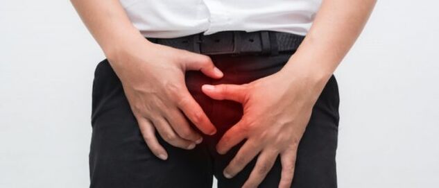 Sāpes cirkšņos ir galvenais prostatīta simptoms