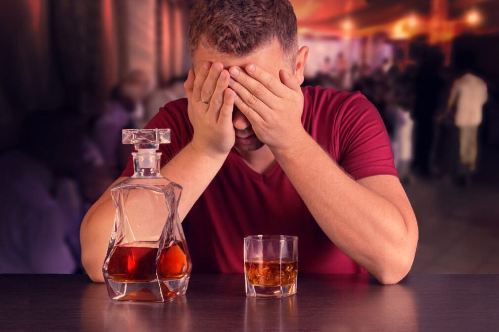 alkohola lietošana kā calculous prostatīta cēlonis